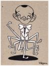 Cartoon: Fred Astaire (small) by Marcelo Rampazzo tagged fred,astaire