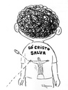 Cartoon: Only Christ Save (small) by Marcelo Rampazzo tagged childrens,die,narcotrafic,violence,christ,save