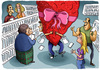 Cartoon: The weight of love (small) by Marcelo Rampazzo tagged weight love