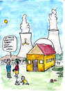 Cartoon: ... (small) by Florian France tagged laufzeitverlängerung,atomkraftwerk,kinder