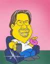 Cartoon: Matt Groening (small) by Mecho tagged caricature caricaturas caricatures caricatura toon cartoon