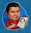 Cartoon: Me (small) by Mecho tagged caricature caricatures me