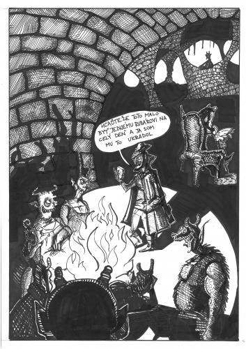 Cartoon: hell (medium) by ivo tagged wau