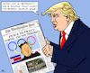 Cartoon: Olympic Peace (small) by RachelGold tagged korea,northern,southern,usa,olympic,games,trump,washington,post,peace,war,atomic,plans