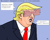 Cartoon: Wall-View (small) by RachelGold tagged usa,president,trump,government,shutdown,congress,wall,budget