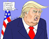 Cartoon: 100 Days US-President (small) by MarkusSzy tagged usa president trump 100 days not easy