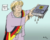 Cartoon: Blot (small) by MarkusSzy tagged merkel,deutschland,berlin,verfassungsschutz,nazi,blot,neonazi,german,officers