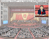 Cartoon: Führer - auf Lebenszeit? (small) by MarkusSzy tagged china,volksrepublik,volkskongress,xi,jinping