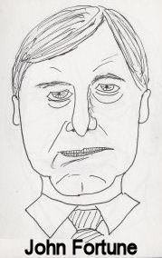 Cartoon: Caricature - John Fortune (medium) by chriswannell tagged cartoon,caricature,john,fortune