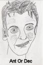 Cartoon: Caricature - Ant Or Dec (small) by chriswannell tagged caricature,cartoon,ant,dec