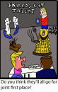 Cartoon: Talent Contest (small) by chriswannell tagged daleks,talent,skaro,gag,cartoon