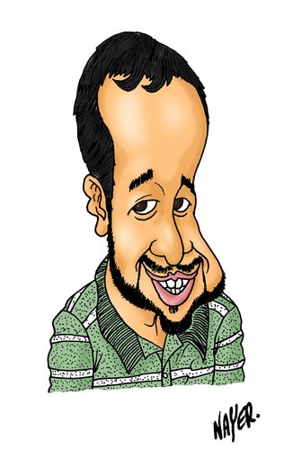 Cartoon: Diemer by Nayer (medium) by Nayer tagged diemer,cartoonist,brazil,nayer,sudan