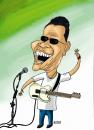Cartoon: Jorge Ben (small) by Nayer tagged jorge ben jor brazil singer musician