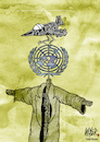 Cartoon: United Nations (small) by Nayer tagged united nations un