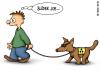 Cartoon: Blöder Job (small) by ralfschnellegmxde tagged blindenhund,guide,dog,blind