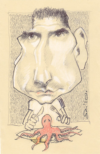 Cartoon: Miro Klose (medium) by zed tagged miroslav,klose,germany,poland,sport,football,world,cup,striker,portrait,caricature
