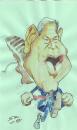 Cartoon: George W. Bush (small) by zed tagged george bush politician president usa portrait