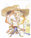 Cartoon: Jack Palance (small) by zed tagged jack,palance,usa,actor,oscar,hollywood,movie,portrait,caricature