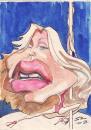 Cartoon: Madonna (small) by zed tagged madonna famous people portrait music