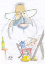 Cartoon: Willem (small) by zed tagged willem,rasing,artist,amsterdam,netherlands,toonpool,portrait,caricature