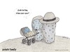 Cartoon: potato family (small) by schmidibus tagged potato,family,eyes,child,sweet,blue
