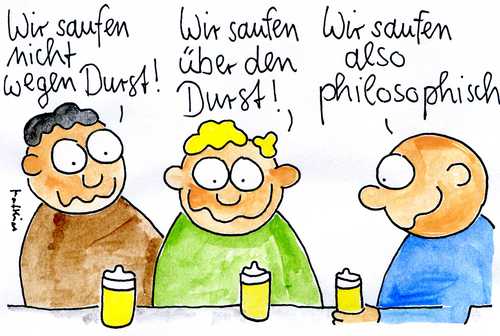 Philosophisches Saufen