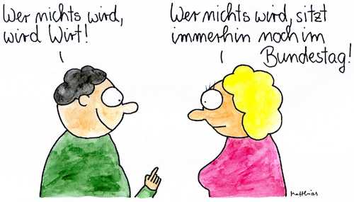 Cartoon: Wer nichts wird (medium) by Matthias Schlechta tagged gabriel,hendricks,minister,ministerium,außenminister,außenministerium,maas,giffey,scholz,spd,regierung,gabriel,hendricks,minister,ministerium,außenminister,außenministerium,maas,giffey,scholz,spd,regierung