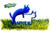 Cartoon: Basic_Instinct (small) by firuzkutal tagged love animal nature natural cat firuz firuzkutal kutal