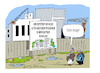 Cartoon: Bauplatz mit Schild (small) by Butschkow tagged pflegeheim,bauplatz,abzocke