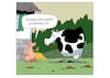 Cartoon: Kuhblumen (small) by Butschkow tagged kuh,landwirtschaft,schwein