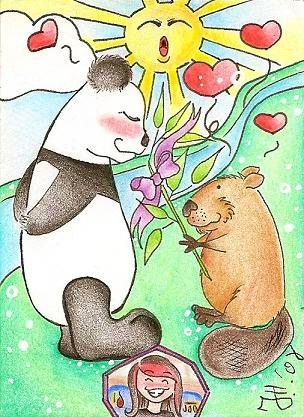 Cartoon: will you be my valentine? (medium) by Metalbride tagged kakaokarten,sammelkarten,traiding,cards