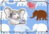 Cartoon: Kitty or Elephant (small) by Metalbride tagged traiding,card,crads,karten,karte,sammelkarte