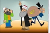 Cartoon: Gott im Himmel (small) by kader altunova tagged gott,himmel,euro,imam,politiker