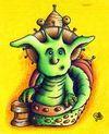 Cartoon: Schnecke (small) by Jupp tagged schnecke snail fantasy illustration illustrator jupp bomm boom design lahnstein
