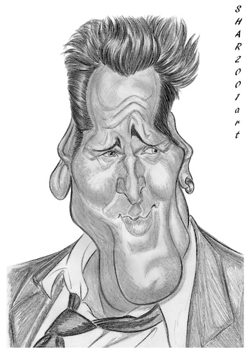 Cartoon: Michael Madsen (medium) by shar2001 tagged caricature,michael,madsen