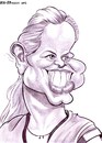 Cartoon: Kim Clijsters (small) by shar2001 tagged caricature,kim,clijsters
