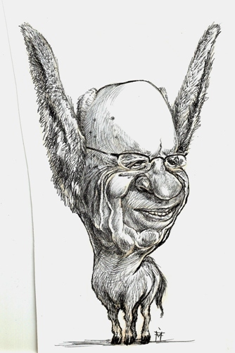 Cartoon: Rupert Murdoch (medium) by Mattia Massolini tagged news,of,the,world,murdoch