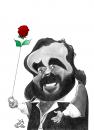 Cartoon: Demis Roussos (small) by tamer_youssef tagged demis roussos greece famous people singer music musician catoon caricature portrait pencil art sketch by tamer youssef egypt