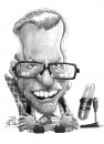 Cartoon: Larry King - Live on CNN - USA (small) by tamer_youssef tagged larry,king,caricature,by,tamer,youssef