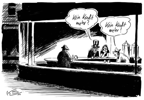 Cartoon: Hopper (medium) by Stuttmann tagged hopper,usa,finanzen,uncle,sam