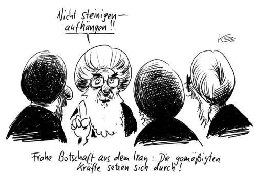 Cartoon: Iran (medium) by Stuttmann tagged iran