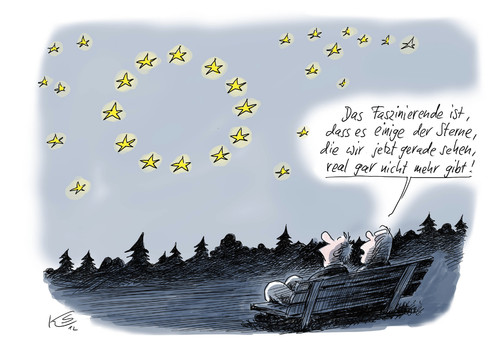 Cartoon: Sterne (medium) by Stuttmann tagged europa,eurokrise,griechenland