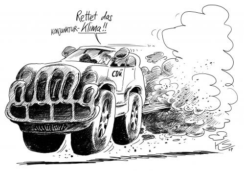 Cartoon: SUV (medium) by Stuttmann tagged erderwärmung,klima,klimawandel,rezession,automobilindustrie,absatzrückgang,konjunkturpaket,abwrackprämie,erderwärmung,globale erwärmung,klima,klimwandel,umwelt,natur,rezession,konjunktur,absatzrückgang,konjunkturpaket,automobilindustrie,autoindustrie,autos,auto,cdu,suv,globale,erwärmungm,erwärmung