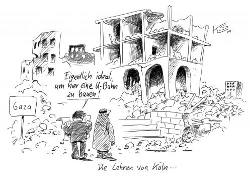 Cartoon: U-Bahn (medium) by Stuttmann tagged bahn,gaza,israel,köln,palästina,hamas,cartoon,ubahn,bahn,bvg bahn,gaza,köln,palästina,hamas,krieg,konflikt,bvg