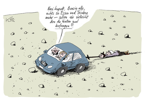 Cartoon: Volksbefragung (medium) by Stuttmann tagged volksbefragung