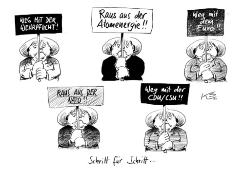 Cartoon: Weg mit (medium) by Stuttmann tagged nato,atomkraft,angela,merkel,akw,euro,eu,nato,atomkraft,angela merkel,euro,akw,eu,angela,merkel