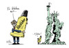Cartoon: Alleskleber (small) by Stuttmann tagged usa,election,president,wahlen,obama,romney,white,house,2012
