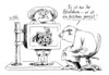 Cartoon: Blinddarm (small) by Stuttmann tagged blinddarm,angela,merkel,gereizt