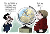 Cartoon: Kernspaltung (small) by Stuttmann tagged eu,fukushima,sarko,merkel
