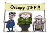 Cartoon: Occupy! (small) by Stuttmann tagged ratingagenturen,moodys,standard,poors,merkel,sarkozy,occupy